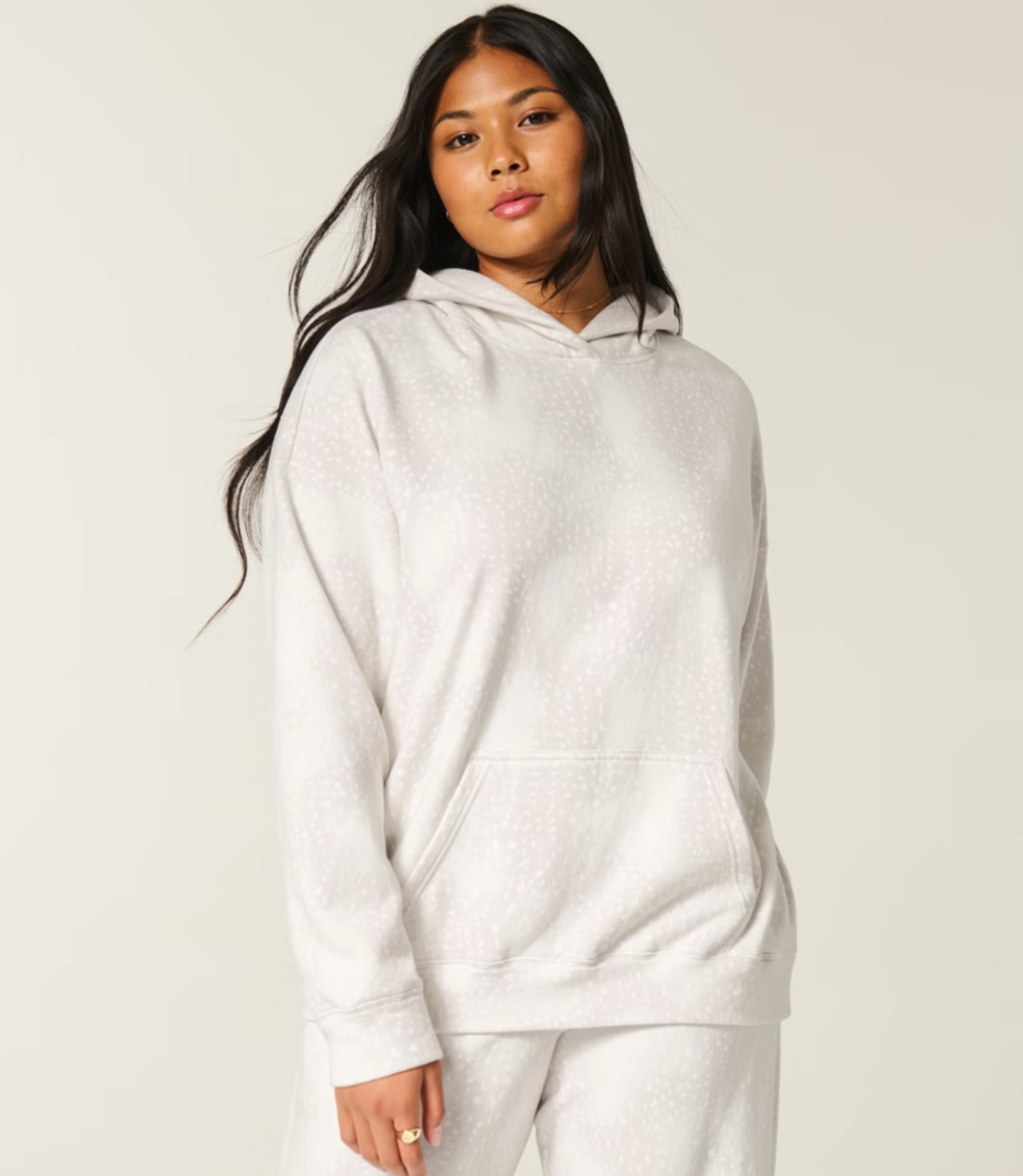 Deer Print Hoodie